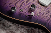 Tom Anderson Guitarworks  Li'l Angel Satin Natural Purple Burst #05-24-26P