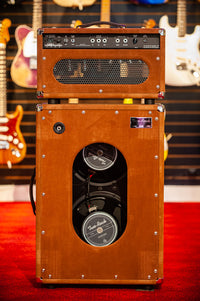 Two-Rock Bloomfield Drive 100w Head Tobacco Suede w/ Matching 2x12 Tobacco Suede Cab #784/21694