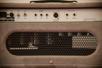 Two Rock Classic Reverb 100 Watt Head and Matching 2x12 Cab,Silver Chassic,Grey Suede, Vintage Silver Cloth, Silver Piping SN: 1462 /22054