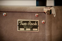 Two Rock Classic Reverb 100 Watt Head and Matching 2x12 Cab,Silver Chassic,Grey Suede, Vintage Silver Cloth, Silver Piping SN: 1462 /22054