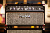 Two Rock Classic Reverb Head with Matching 2x12 Black Suede Bluesbreaker Cloth #1321/21693