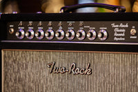 Two Rock Classic Reverb Head with Matching 2x12 Black Suede Bluesbreaker Cloth #1321/21693