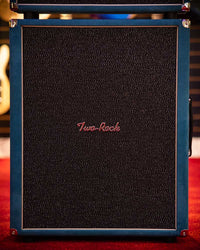 Two Rock Silver Sterling Signature 100W Head Medium Blue Suede with 2x12 Matching Cab # 1281/21569