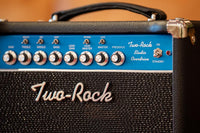 Two-Rock Studio Overdrive Head Blue Chassis, Black Bronco, Sparkle Matrix, Metal Trim #197