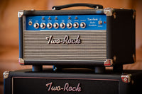 Two-Rock Studio Overdrive Head Blue Chassis, Black Bronco, Bluesbreaker Cloth #195