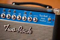 Two-Rock Studio Overdrive Head Blue Chassis, Black Bronco, Bluesbreaker Cloth #195