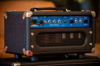 Two-Rock Studio Overdrive Head Blue Chassis, Black Bronco, Bluesbreaker Cloth #195