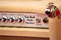Two-Rock Studio Signature 35 Watt Head with 1x12 Cabinet Camel Suede Cane Grill