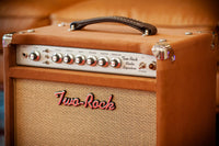 Two-Rock Studio Signature Combo, Tobacco Suede Cane Cloth Buckskin Piping #1738