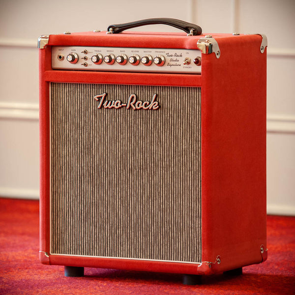 Two-Rock Studio Signature 35 Watt Combo Red Suede EC Grey Grilll #1611