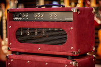 Two-Rock Traditional Clean 100w Head Burgundy Suede w/ Matching 2x12 Cab Burgundy Suede #583/ 21692