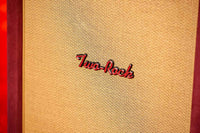 Two-Rock Traditional Clean 100w Head Burgundy Suede w/ Matching 2x12 Cab Burgundy Suede #583/ 21692