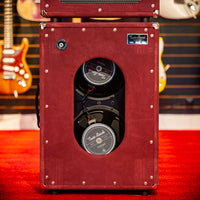 Two-Rock Traditional Clean 100w Head Burgundy Suede w/ Matching 2x12 Cab Burgundy Suede #583/ 21692