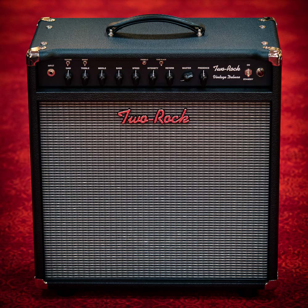 Two-Rock Vintage Deluxe 6V6 40 Watt Combo Black Tolex SN# 318