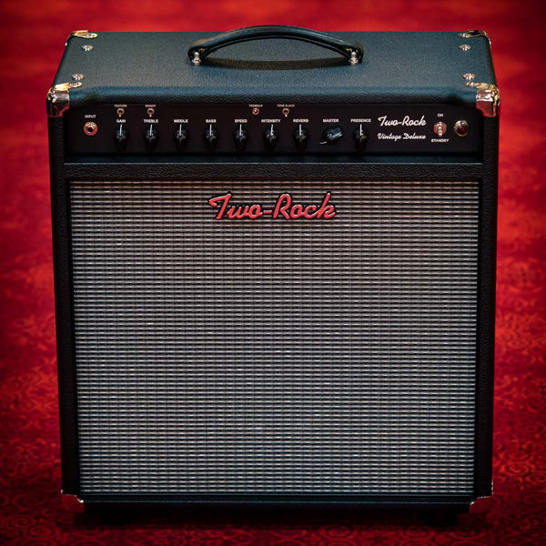 Two-Rock Vintage Deluxe 6V6 40 Watt Combo Black Tolex SN# 318