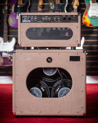 Two-Rock Vintage Deluxe Head and 3x10 Cab Dogwood Suede w/ Oxblood SN 265/21361