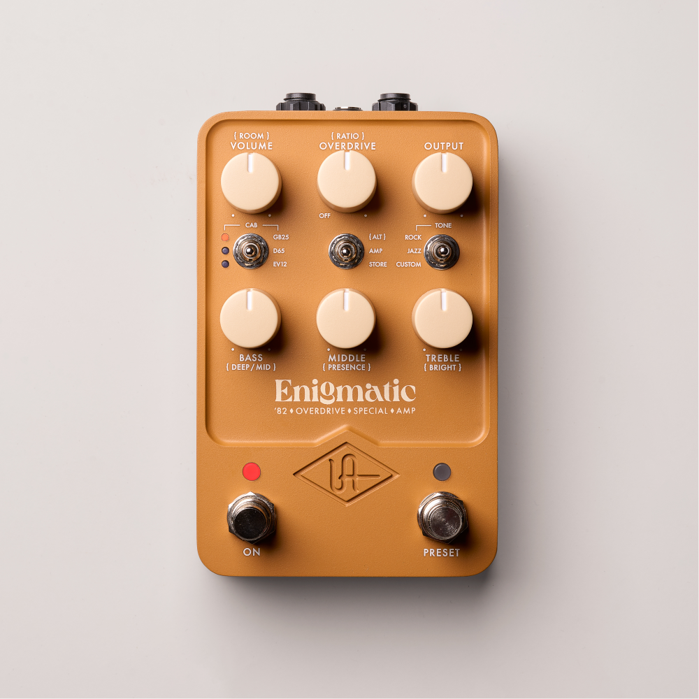 Universal Audio UAFX Enigmatic '82 Overdrive Special Amp Pedal