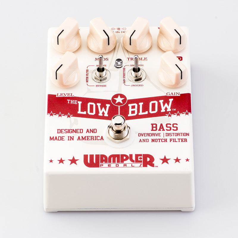 WAMPLER LOW BLOW BASS OVERDRIVE DISTORTION PEDAL