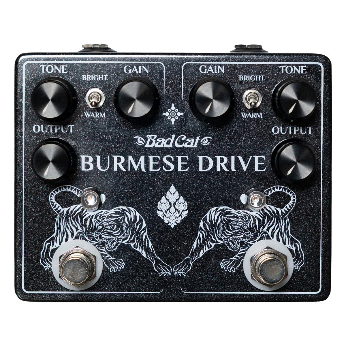 Bad Cat Burmese Dual Overdrive, Black Sparkle