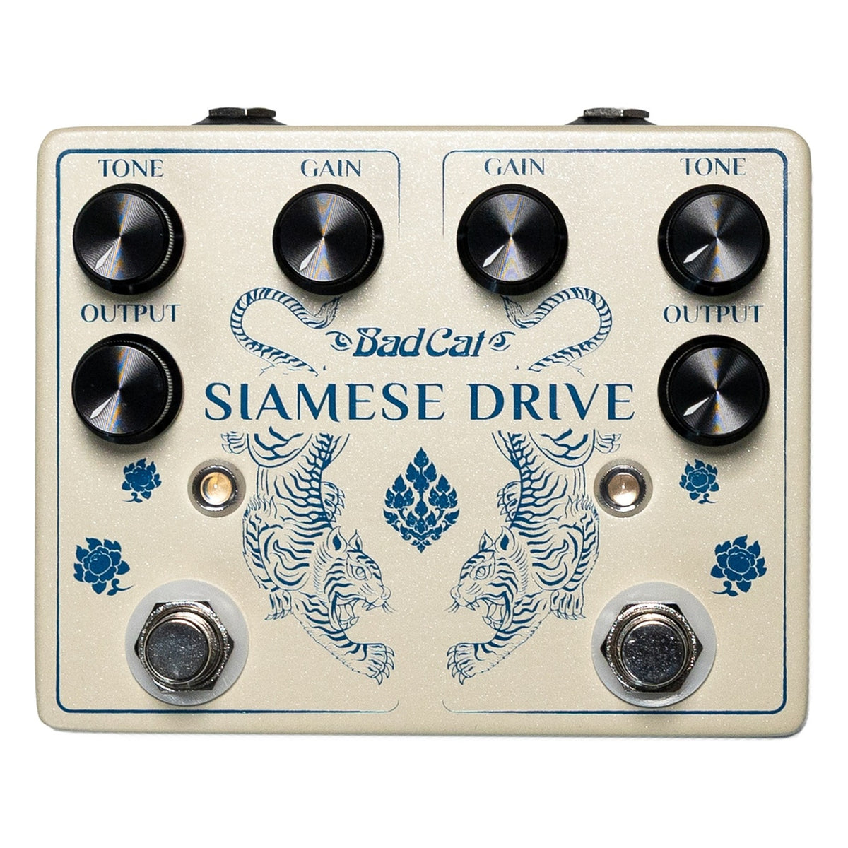 Bad Cat Siamese Dual Overdrive, Pearl White