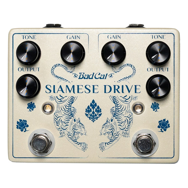 Bad Cat Siamese Dual Overdrive, Pearl White