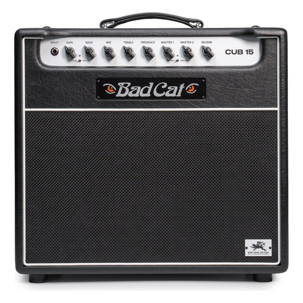 Bad Cat Mod Shop Cub 15 1x12 Combo, Black