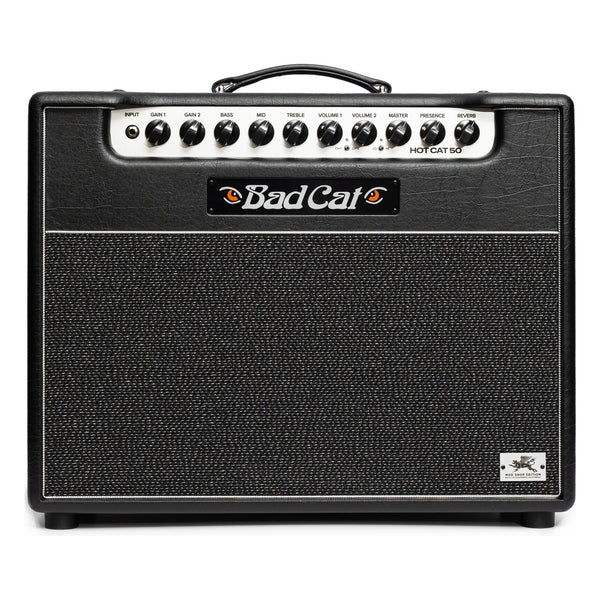 Bad Cat Mod Shop Hot Cat 50 1x12 Combo, Black