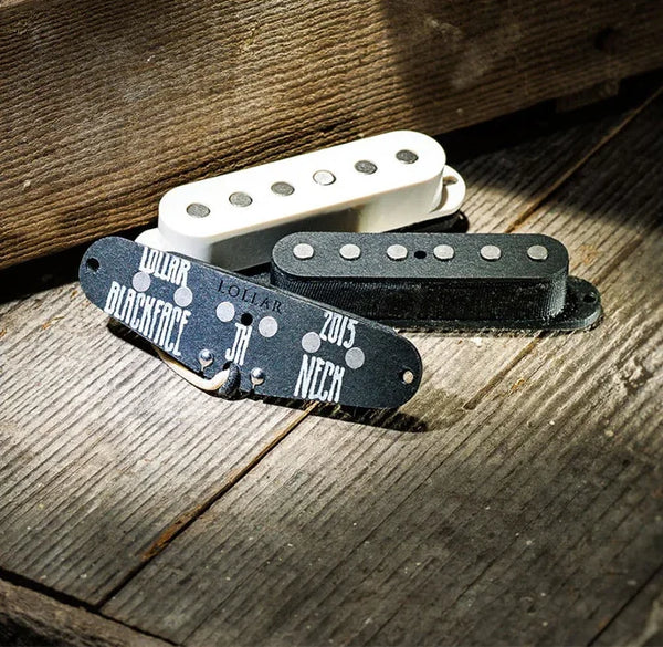 Lollar Blackface Middle Pickup Staggered Poles Cream Cover