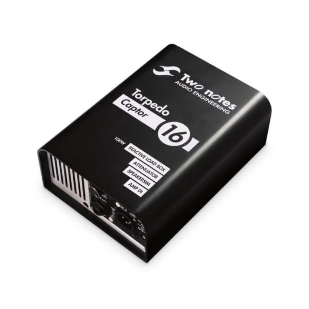 Two Notes Torpedo Captor 16 ohm Loadbox/Attenuator/Analog Cab Sim