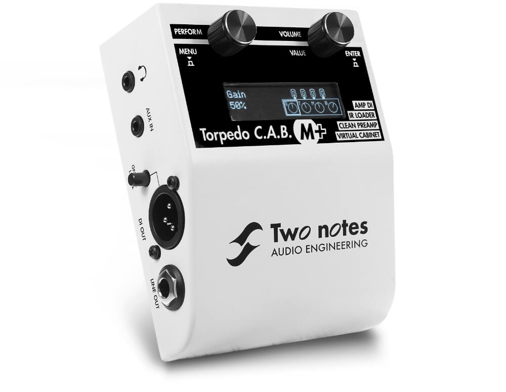 Two Notes Torpedo C.A.B. M+ Cab Emulator Amp DI/IR loader