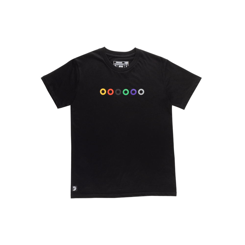 D'ADDARIO Ball End T-Shirt Black Large