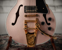 Gibson Les Paul Custom Champagne Sparkle Bigsby #CS600378
