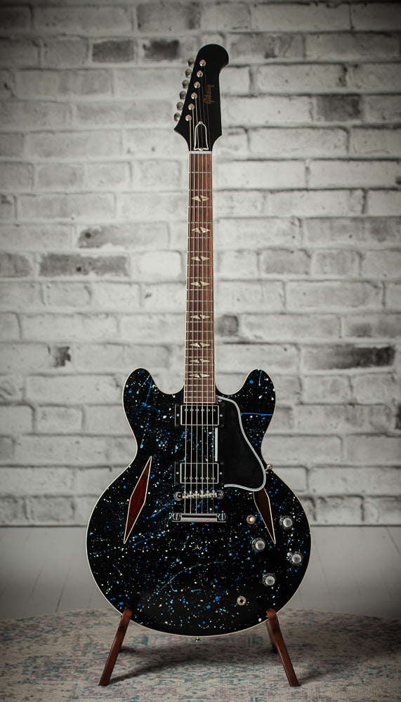 Gibson Custom '64 Trini Lopez Standard Arctic Breeze #121034, full front