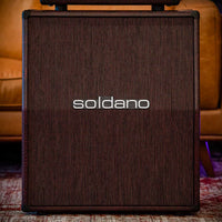 Soldano SLO-30 Custom Burgundy Python Tolex With Matching 2x12 Cab