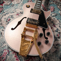 Gibson Les Paul Custom Champagne Sparkle Bigsby #CS600378