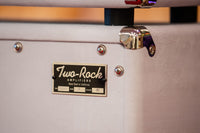 Two-Rock Bloomfield Drive 100w Head w/ Matching 2x12 Cabinet White Suede S/N: 891/22389