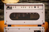 Two-Rock Bloomfield Drive 100w Head w/ Matching 2x12 Cabinet White Suede S/N: 891/22389