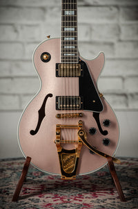 Gibson Les Paul Custom Champagne Sparkle Bigsby #CS600378