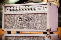 Two-Rock Bloomfield Drive 100w Head w/ Matching 2x12 Cabinet White Suede S/N: 891/22389