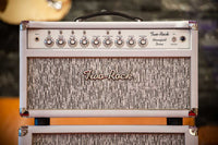 Two-Rock Bloomfield Drive 100w Head w/ Matching 2x12 Cabinet White Suede S/N: 891/22389