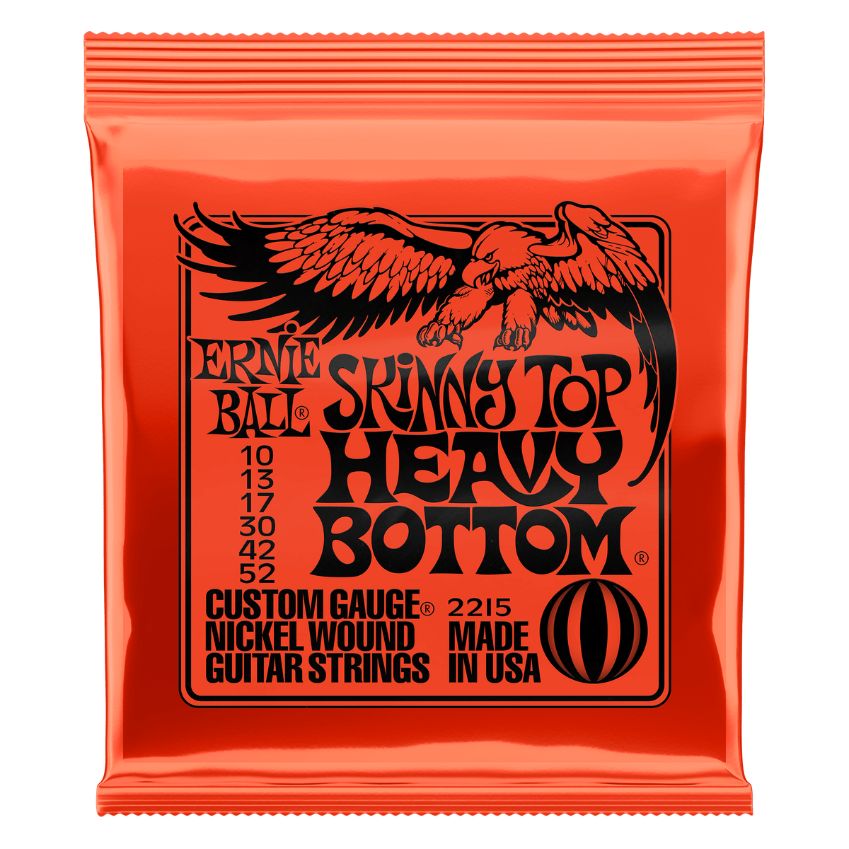 Ernie Ball 2215EB Skinny Top Heavy Bottom 10-52