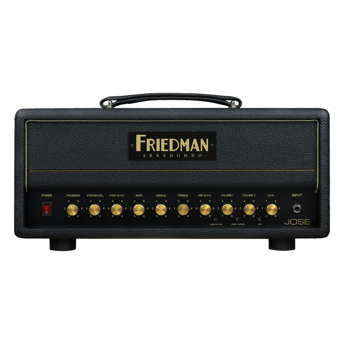 Friedman Jose-20 Jose Arredondo Tribute Head, Black Tolex