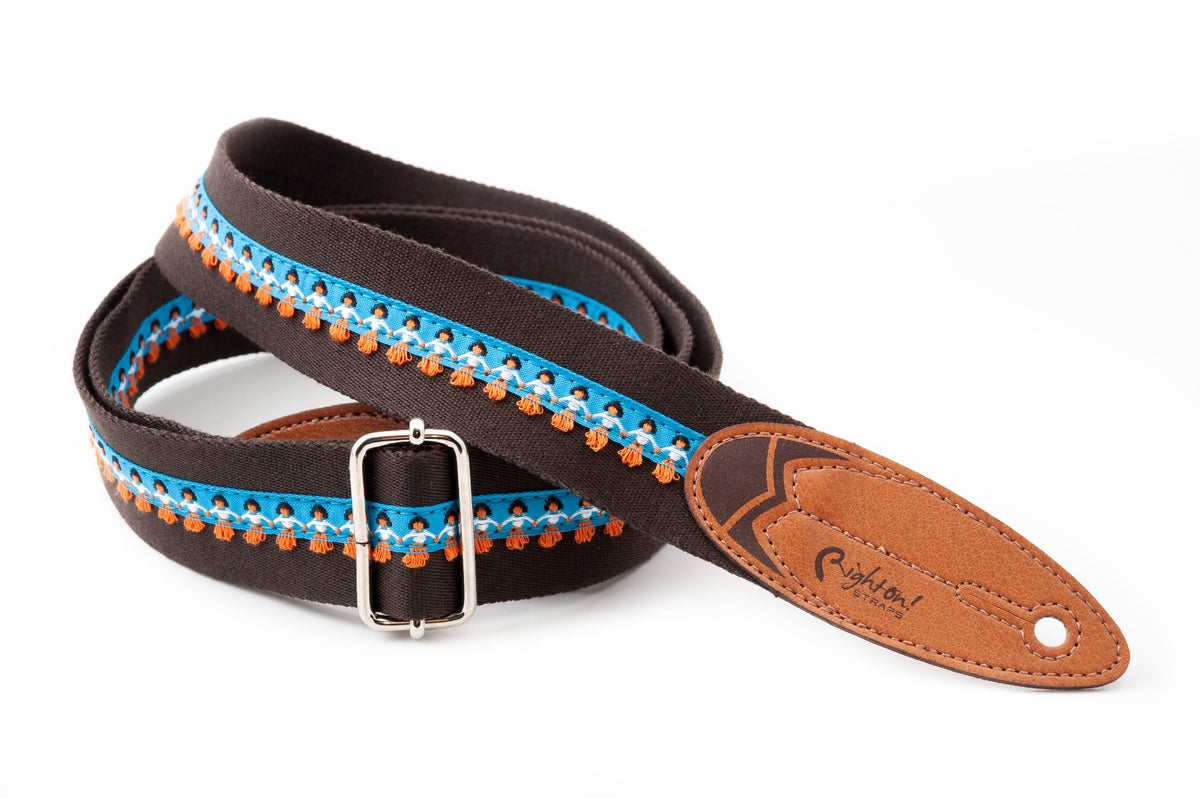 RightOn Straps Roadrunner Surf Waimea Brown