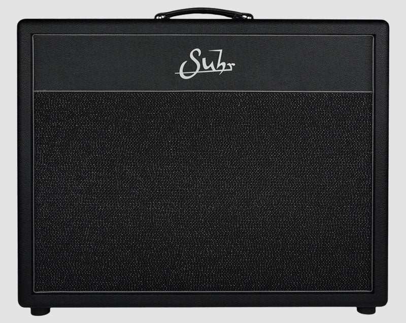 Suhr 2x12 Cabinet, Hedgehog, Tolex front, Black/Silver Grill, Celestion G12-65H speakers