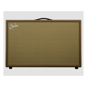 Suhr Hombre 2x12 Cabinet, Brown, Tan Grill