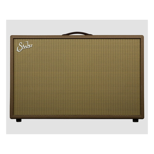 Suhr Hombre 2x12 Cabinet, Brown, Tan Grill