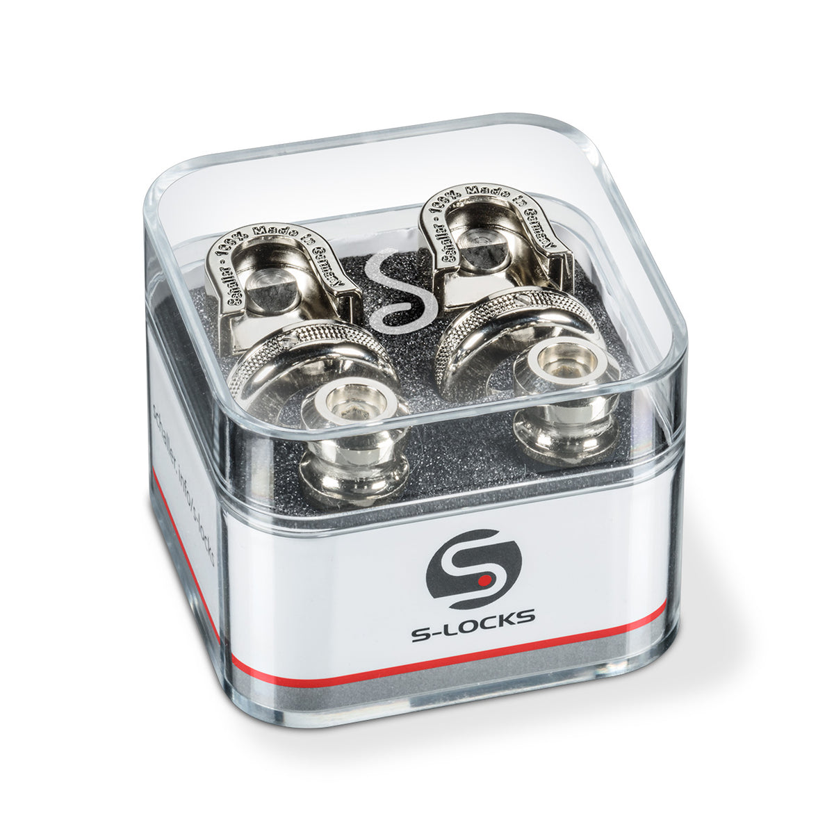 Schaller S-Lock Nickel Strap Locks
