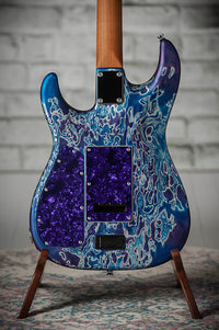 James Tyler Studio Elite Rear Route Tuckerberry Schmear Hot Stacks, Shark Roasted Neck COMA Logo # 24588
