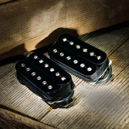 Lollar Raw Power Alnico V T-Top Replica Set Black Single Conductor