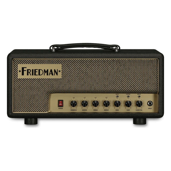 Friedman Runt-20 Head, Black Tolex